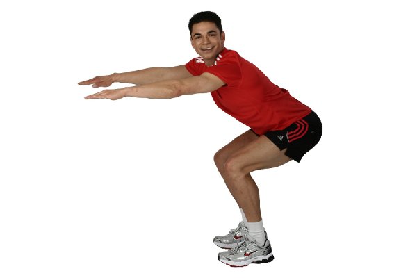 Fitness Beine Kniebeuge Oberschenkel Po Fitness