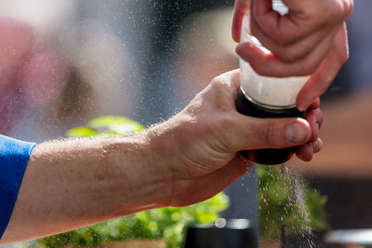 Abnehmen Ernährungsregeln Salz