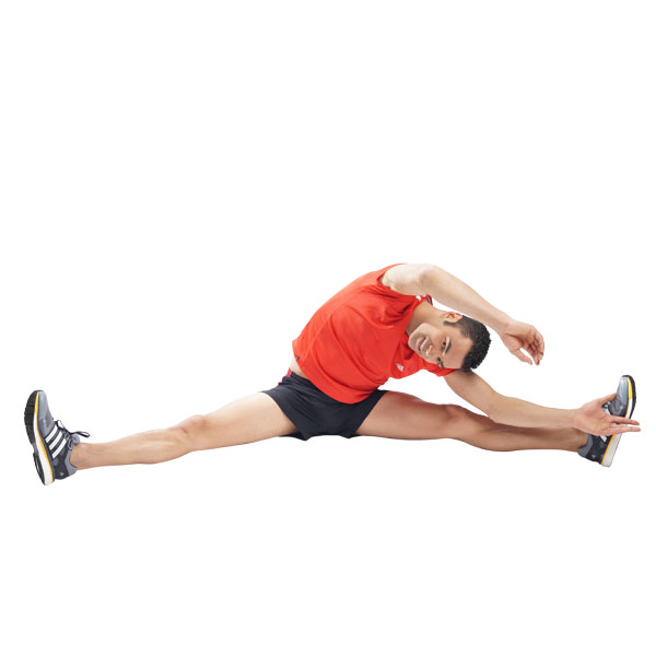 Dehnübung Oberschenkelrückseite