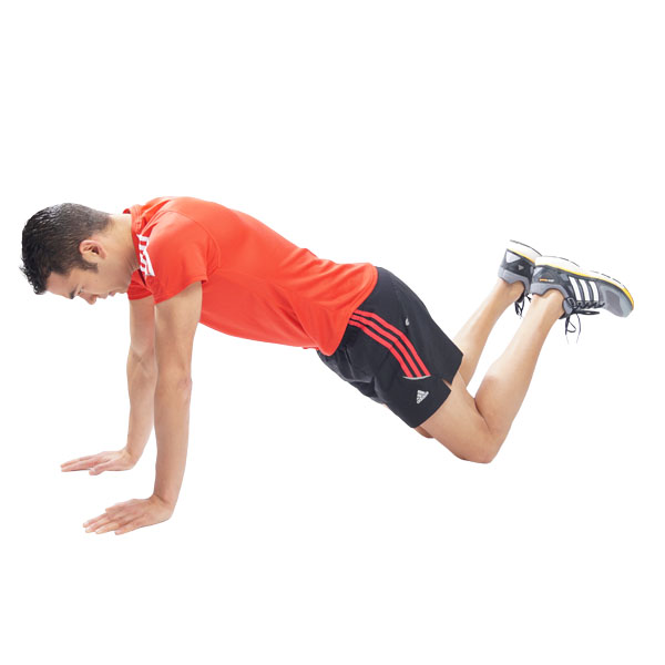 Fitness Brust Fitness Knieliegestütz