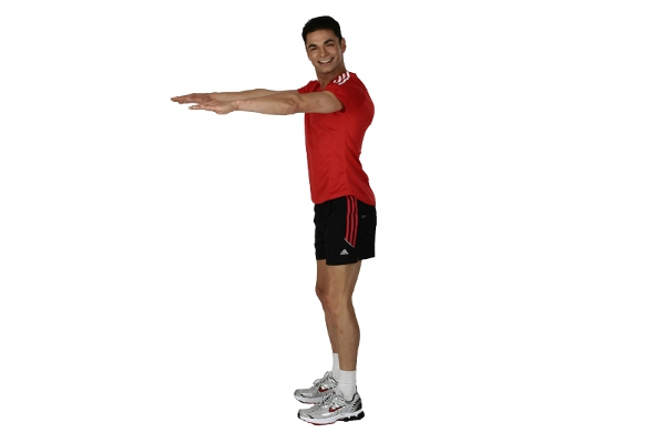 kniebeuge im Ausfallschritt Kniebeuge im Ausfallschritt