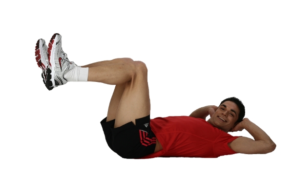 Bauch Muskeln für einen Sickpack