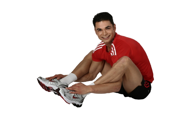 Dehnen vom unterern Rücken