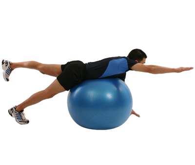 Gymnastikball Training