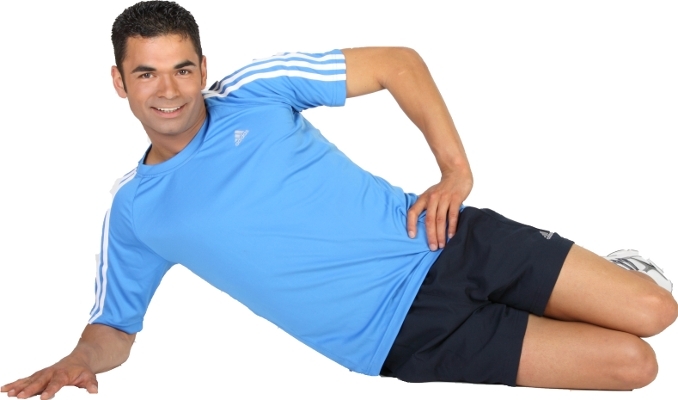 Seitliche Rumpf Bauch Beine Po Uebungen